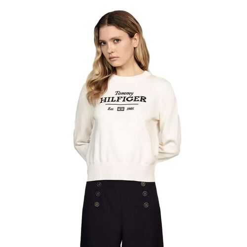 Tommy Hilfiger Logo Crew Neck Sweater